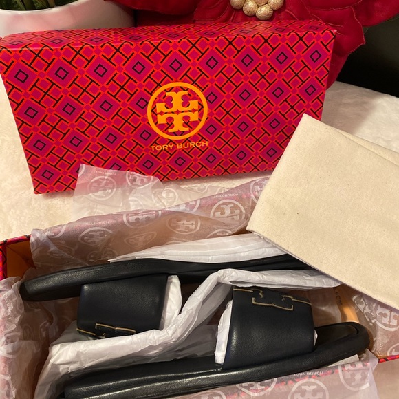 🎉HOST PICK🎉Tory Burch Double T Sport Slide - Picture 8 of 8